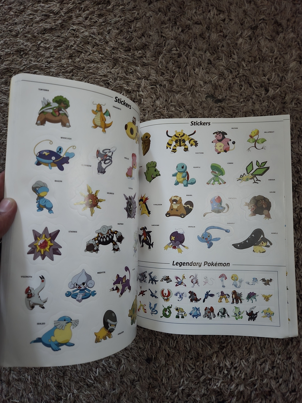 2007 Pokemon Stickedex Sticker Book - Picture 5 of 12